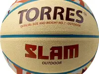 Мяч баскетбольный torres slam, размер 7, фотография 3