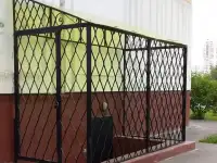 Дверные решетки по размерам заказчика.
