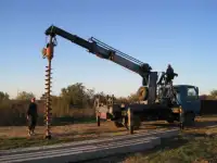 Установка опор лэп, сип, ктп, вл электромонтаж, фотография 4