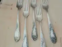 Вилки мельхиоровые. СССР. 5шт.