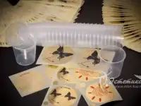 воротнички, полотенце, фольга, пеньюары, и многое другое