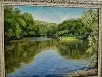 Картина. Этюд Ерик, холст, масло, 30х40., фотография 2