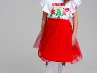 Юбка трикотажная для девочек, фотография 4