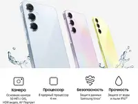 Смартфон samsung galaxy a55 8/128gb лавандовый ru, фотография 11