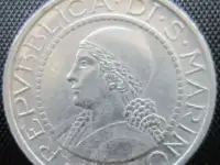 Продам 5 лир 1935 года, Сан-Марино