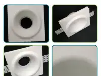 Встраиваемые светильники из гипса, фотография 5