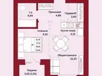 Квартира, 38,58 м², 3 эт., Центральный, Гоголя ул, 52, фотография 7