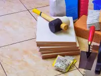 Плиточные работы, укладка кафельной плитки