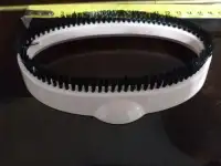 Клининг Cleaning Насадка со щёткой для утюжка швабры пароочистителя оовальное кольцо со щеткой по периметру, фотография 2