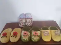 Войлочные шлепанцы