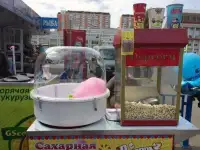 Продам аппараты для сахарной ваты и попкорна