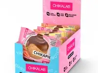 Протеиновое печенье chikalab в шоколаде без сахара - ассорти №2