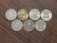 Набор монет 10 рублей ГВС7 шт