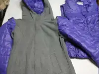 Жилетка и куртка с капюшоном  для спорта  физ-ры пробежек  Одежда для спорта для дачи для дома  Для школьницы