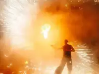 Огненное шоу - Fire show, фотография 2