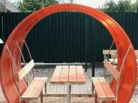 Беседки дачные, уютные, не дорогие, фотография 2