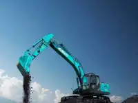Японский Экскаватор Kobelco SK260LC-8, фотография 3