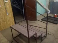 Приставное крыльцо с ДПК по размерам заказчика, фотография 3