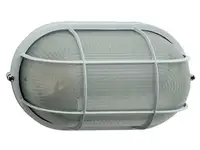 Светильник 94 805 nbl-o2-100-e27/wh (нпб 1202 бел.овал с решеткой 100вт) ip54