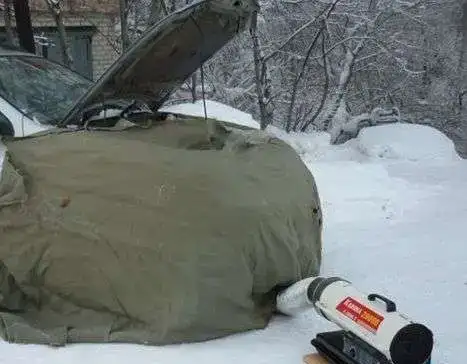 Отогрев авто, фотография 1