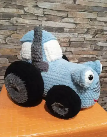Вязанные игрушки ручной работы, фотография 7