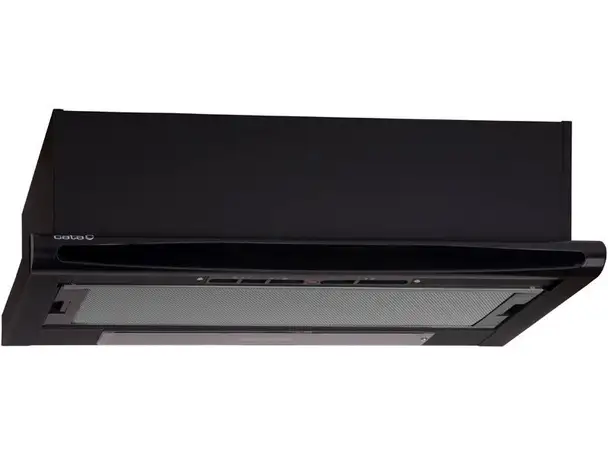 Встраиваемая вытяжка с выдвижной кареткой cata tf-5260 bk /c, фотография 2
