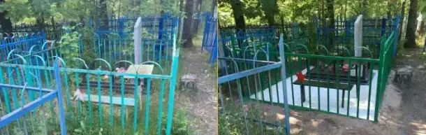 Уход за могилами, фотография 1