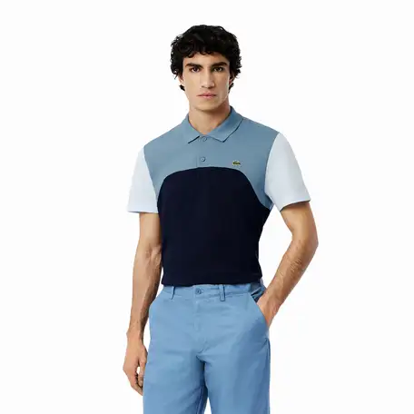 Мужское поло lacoste из хлопка, фотография 1