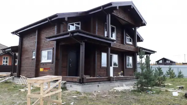 Строительство домов и бань из бруса камерной сушки, фотография 1