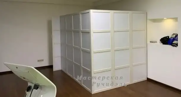 Ширма перегородка для салона красоты или офиса, фотография 6