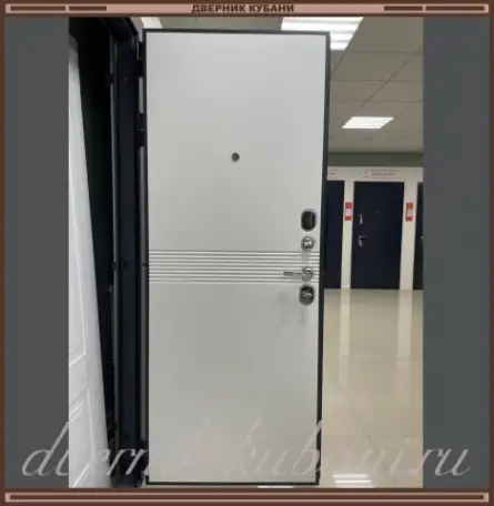 РАСПРОДАЖА!!! В НАЛИЧИИ ТОЛЬКО 960L. Входная дверь РИМИНИ Софт графит  Софт айс 90 мм Россия, фотография 3