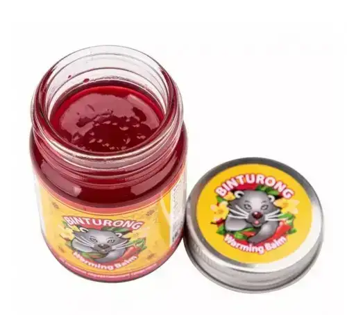 Красный разогревающий бальзам с Чили перцем Binturong Warming Balm, 50 гр, фотография 2