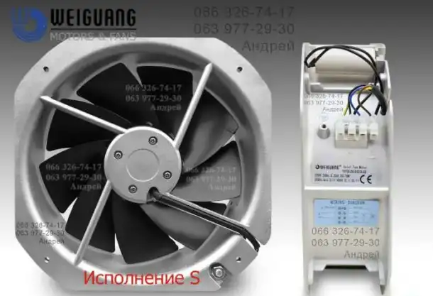 Осевые AC-вентиляторы WEIGUANG серии YWF 2E GB, фотография 3