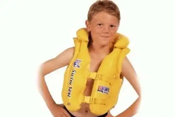 Надувные жилеты и нарукавники для плавания на  3-6лет  Intex, фотография 5