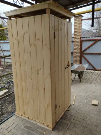 Продам деревянный туалет душ, фотография 1