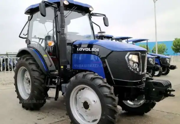 Трактор Lovol Foton TB-754 Generation III 80 л.с. с ПСМ, фотография 1