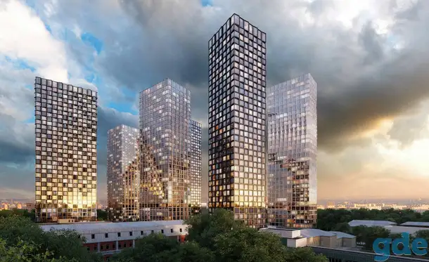 2-х комнатная квартира, 58,00 м², 24 эт., ЖК HIGH LIFE Летниковская 11, Хай Лайф, фотография 5
