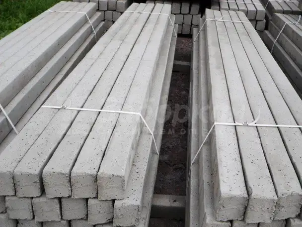 СТОЛБ ДЛЯ ЗАБОРА УСИЛЕННЫЙ ЖБИ, фотография 1