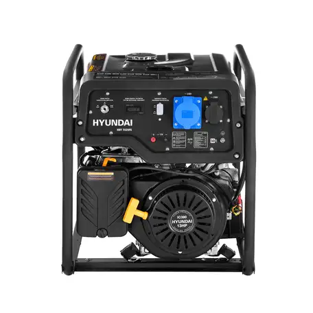 Бензиновый генератор hyundai hhy 7020fe, фотография 2