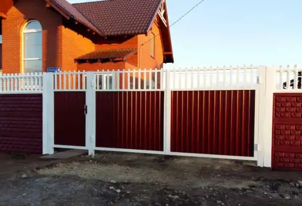 Ворота распашные, откатные, фотография 9
