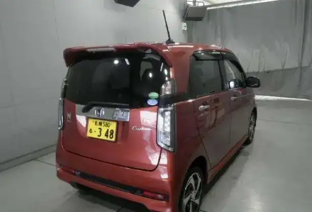 Хэтчбек кастом турбо HONDA N WGN Custom кузов JH2 4WD, фотография 3