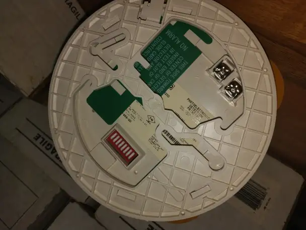 Новые противопожарные адресные детекторы дыма топ - уровня Ademco 4192SD made  in USA  в упаковке 10 ед, фотография 5