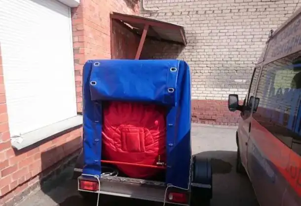 Мобильный  газгольдер, фотография 2