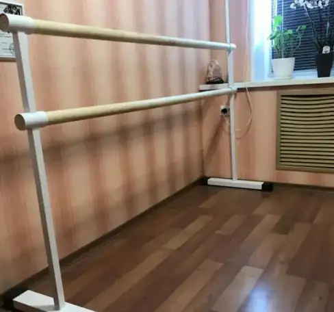 Мобильный хореографический станок из нержавеющей стали, фотография 2