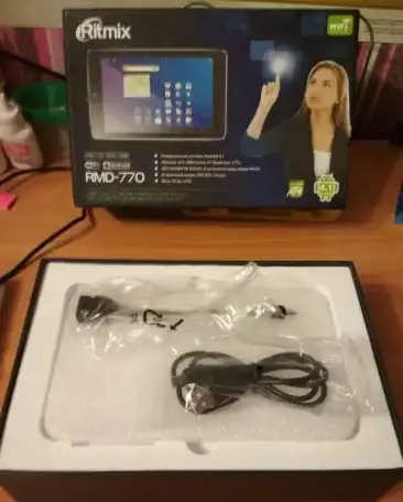 Планшетный компьютер Ritmix RMD-770, фотография 5