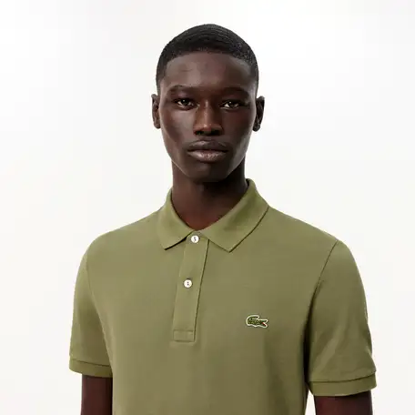 Мужское поло lacoste l.12.12 slim fit, фотография 3
