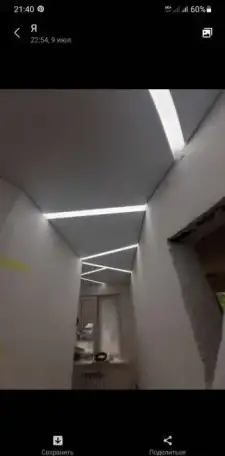 Натяжные потолки, фотография 1