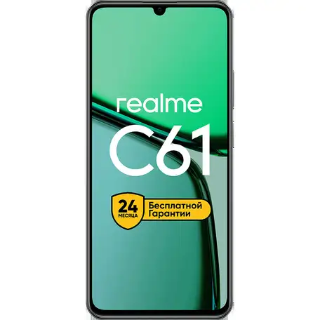 Смартфон realme c61 6/128, green ru, фотография 7