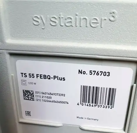 Festool TS 55 FEBQ-Plus Погружная пила, фотография 6