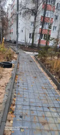 Укладка брусчатки бетонные работы отмоска, фотография 4